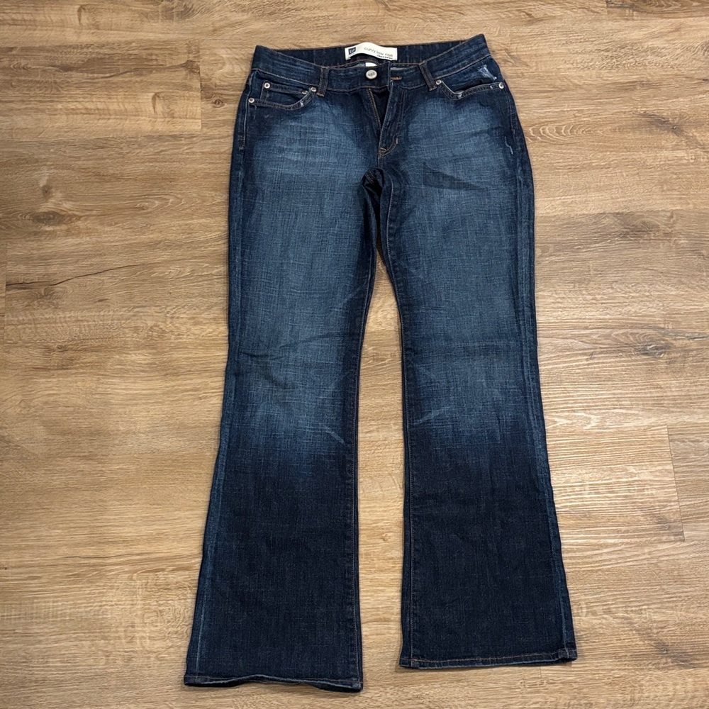 GAP Dark Indigo Flare Jeans